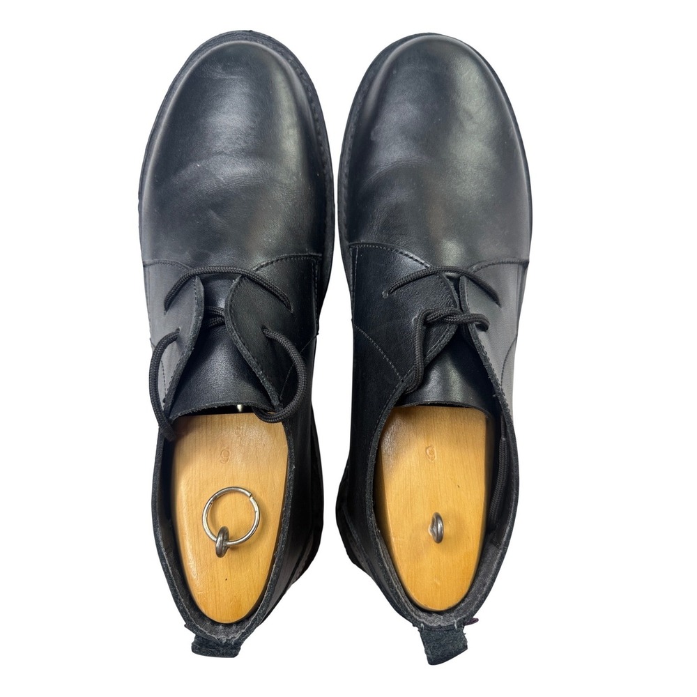 Veldskoen Heritage Black Leather Chukka Boots Mens Size 12 Made in South Africa